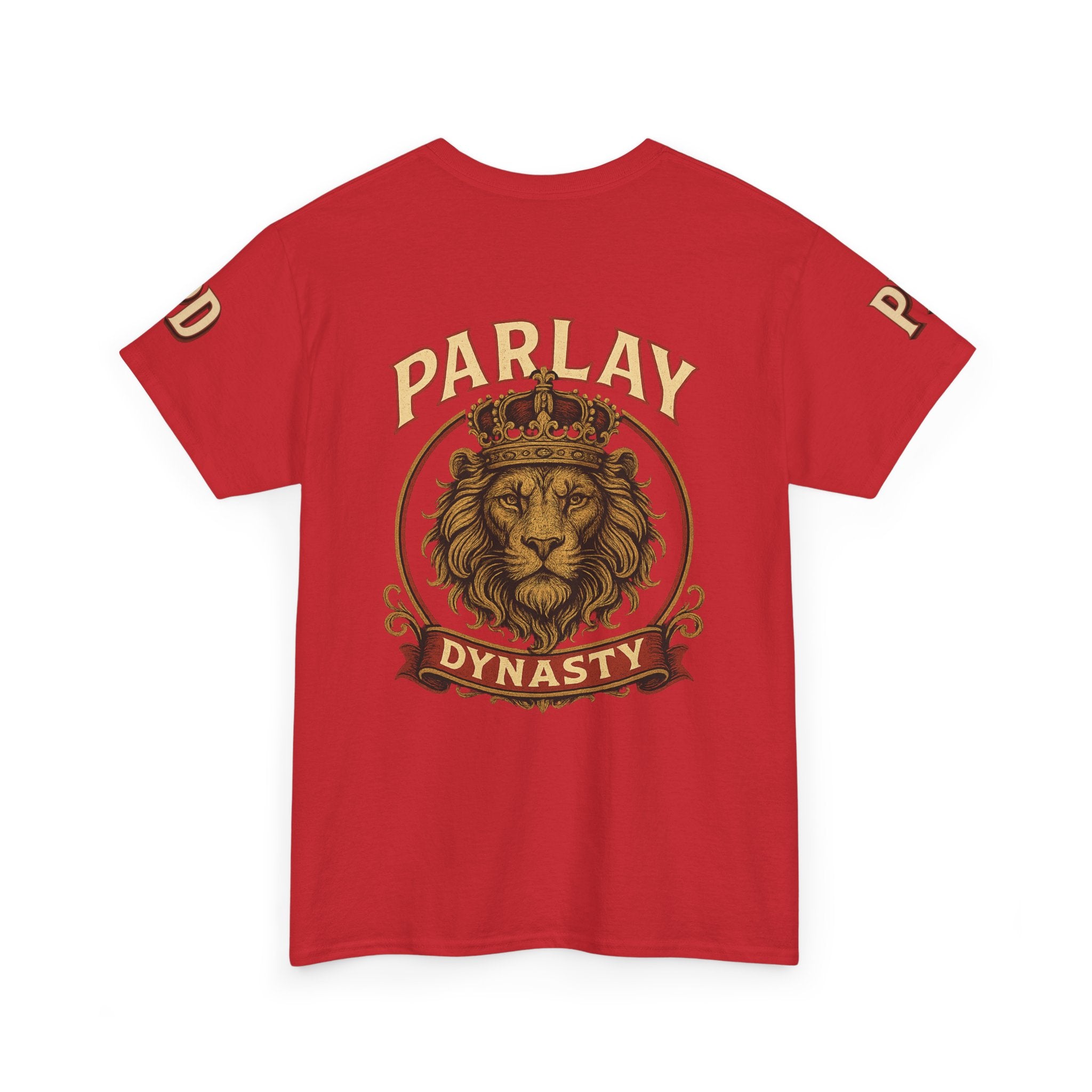 Parlay Dynasty Lion T‑Shirt — Sports Betting Fan Tee