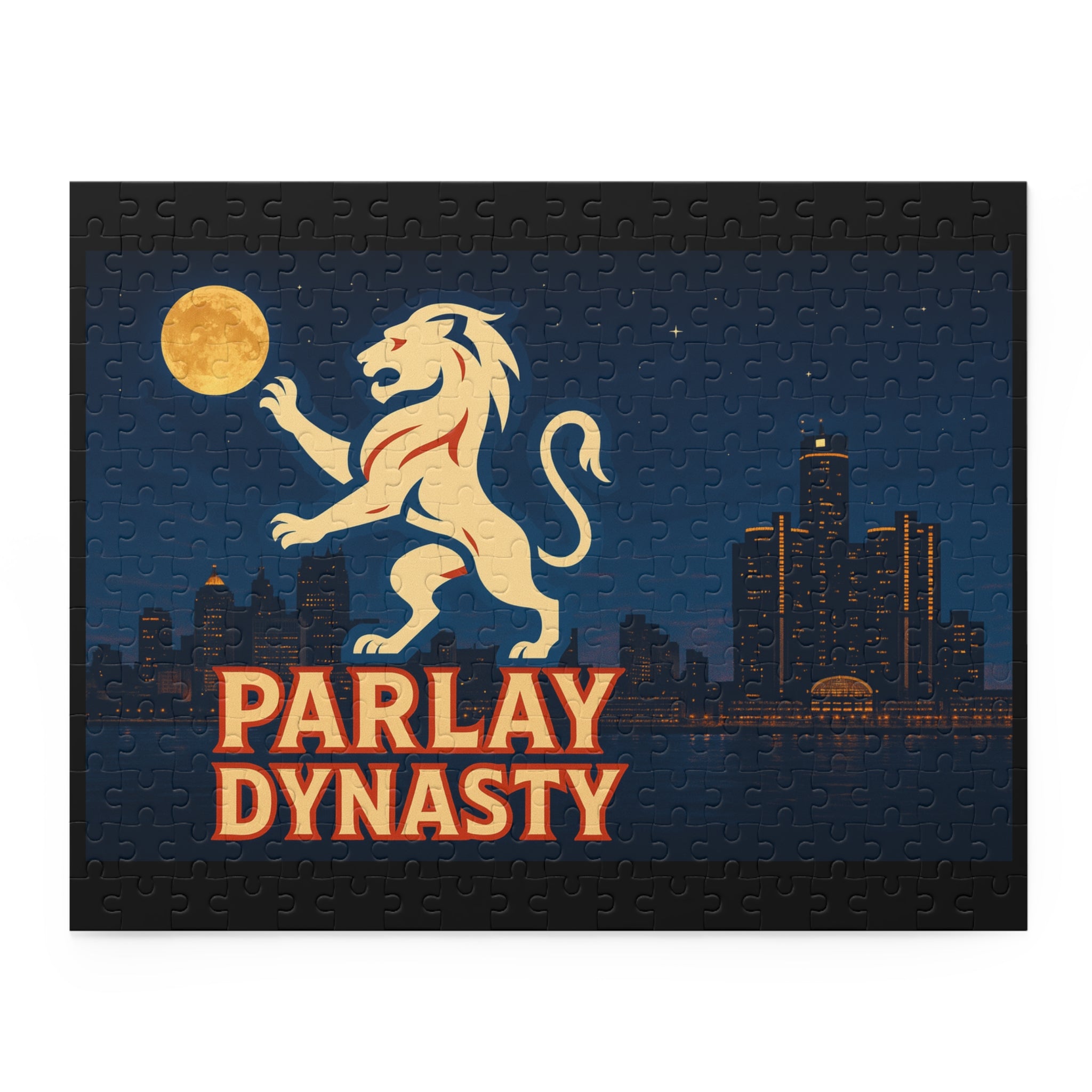 Parlay Dynasty Puzzle — City Lion 120/252/500-Piece Jigsaw