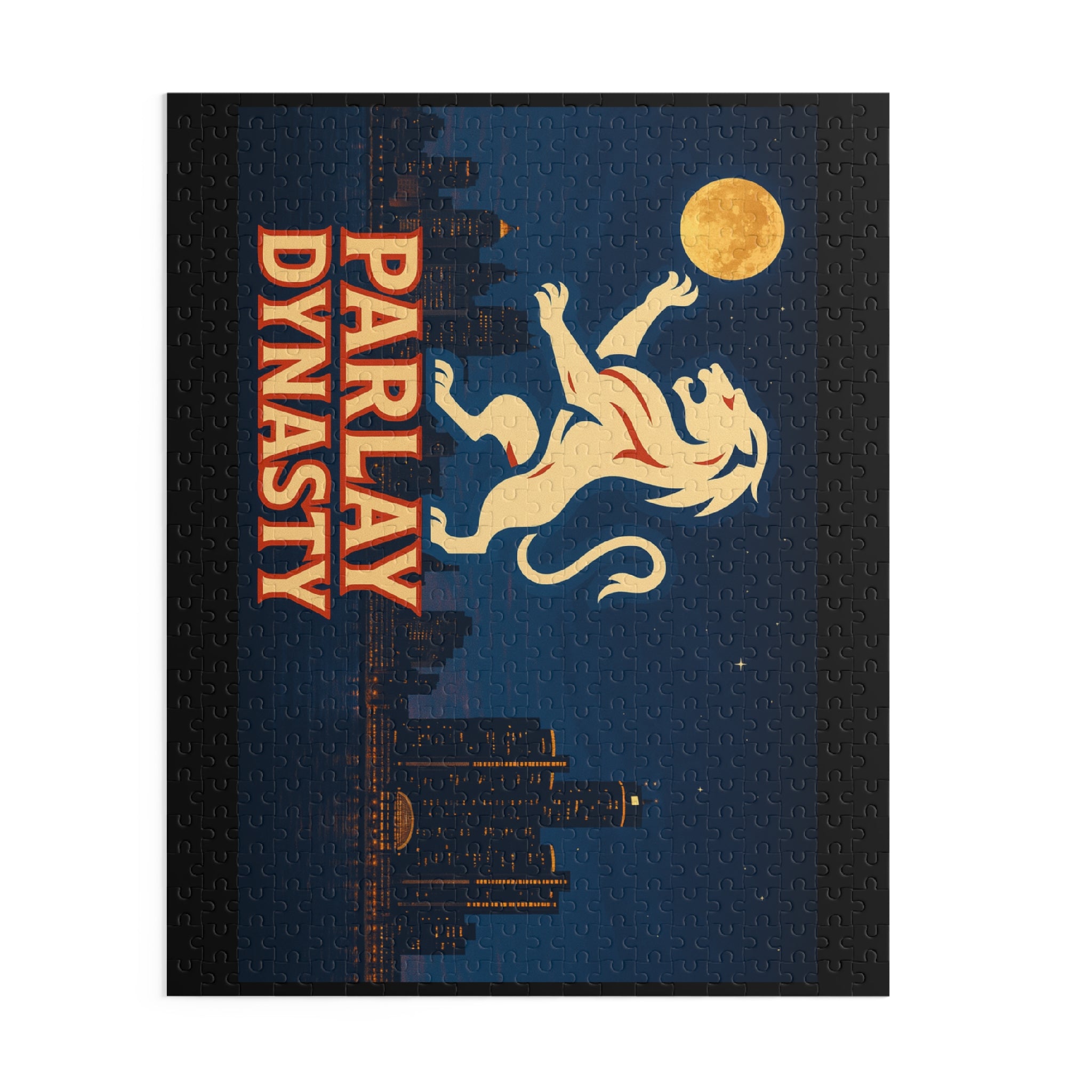 Parlay Dynasty Puzzle — City Lion 120/252/500-Piece Jigsaw