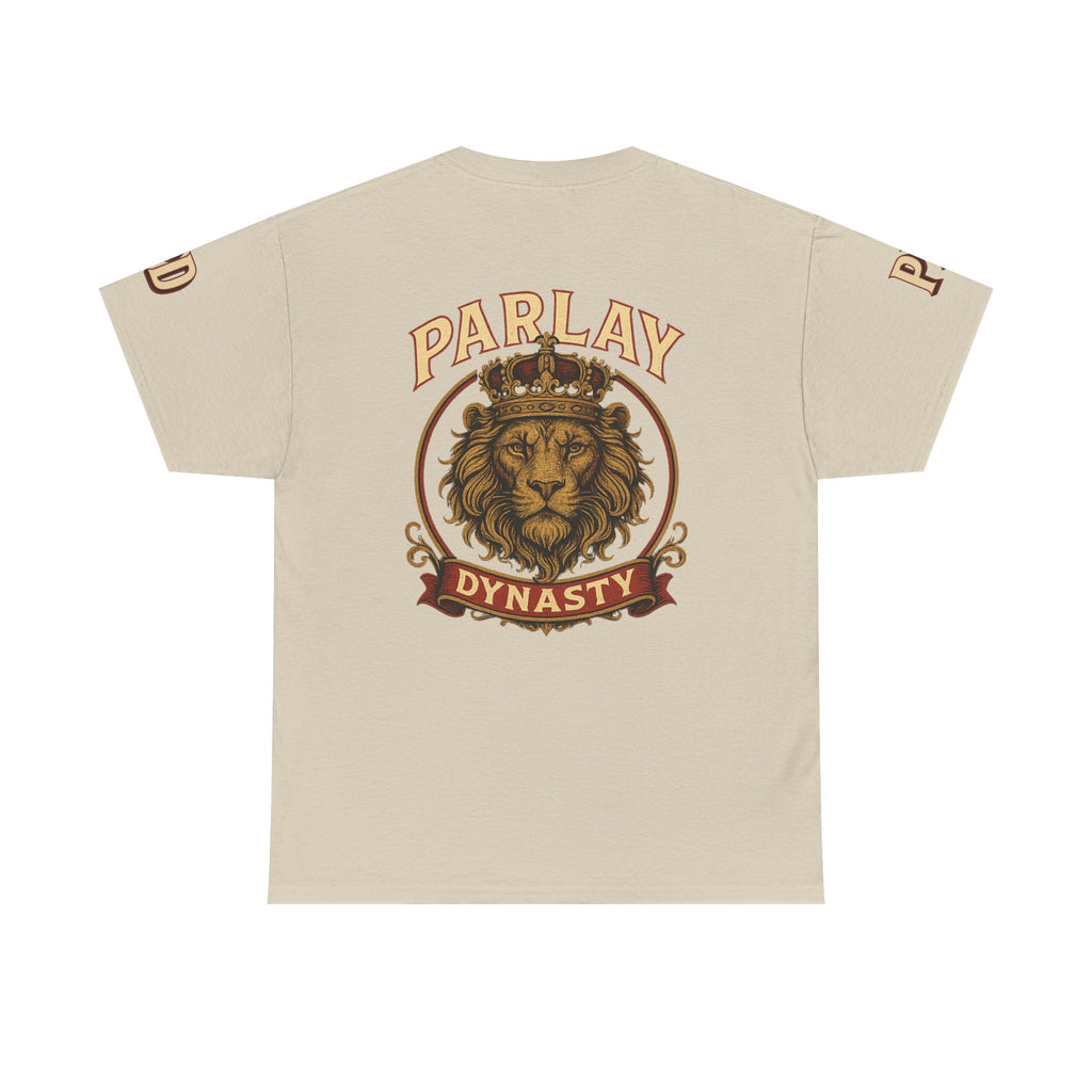 Parlay Dynasty Lion T‑Shirt — Sports Betting Fan Tee
