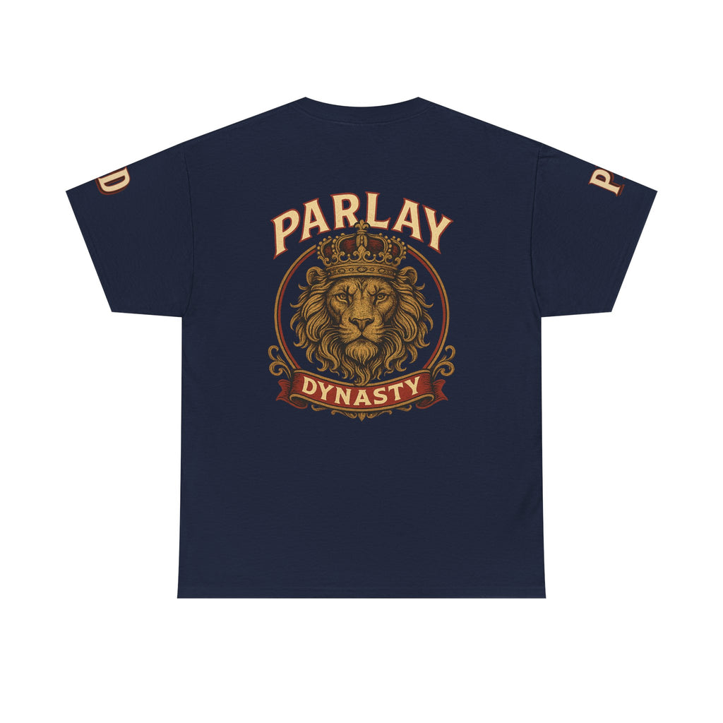 Parlay Dynasty Lion T‑Shirt — Sports Betting Fan Tee