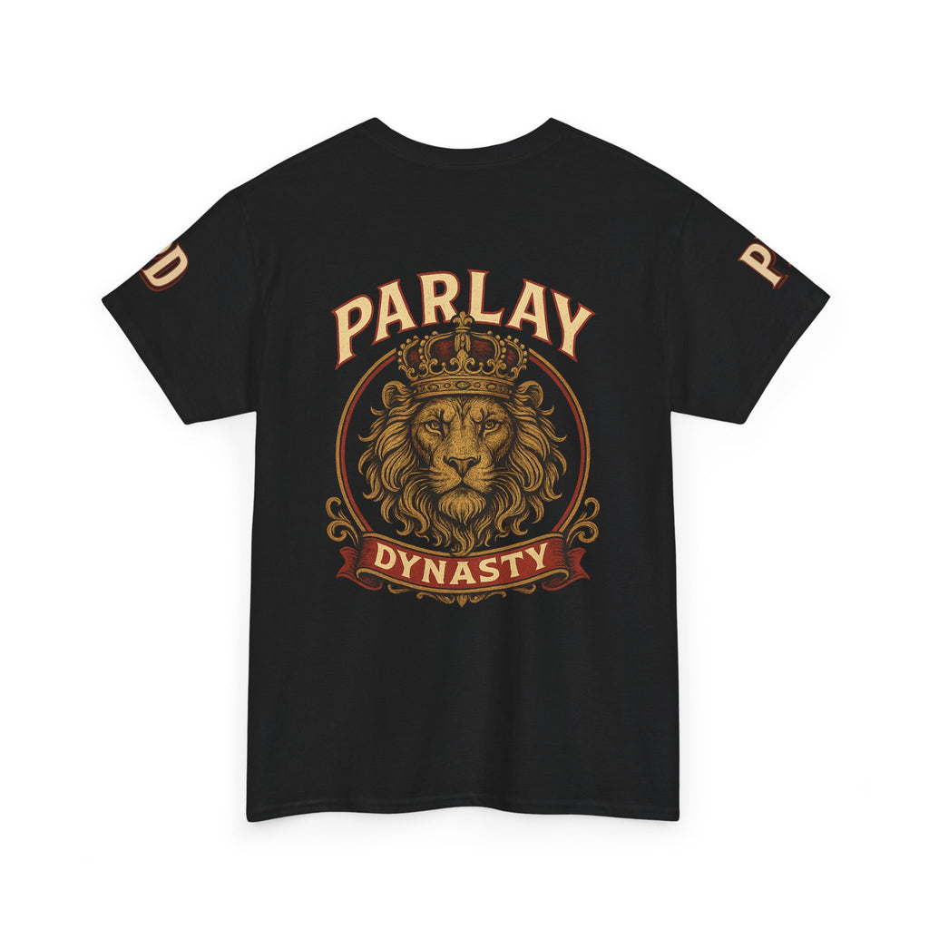 Parlay Dynasty Lion T‑Shirt — Sports Betting Fan Tee