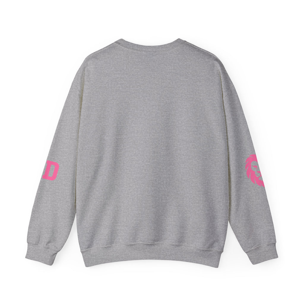 Parlay Dynasty Crewneck Sweatshirt — Pink Crown Logo Sports Fan Pullover