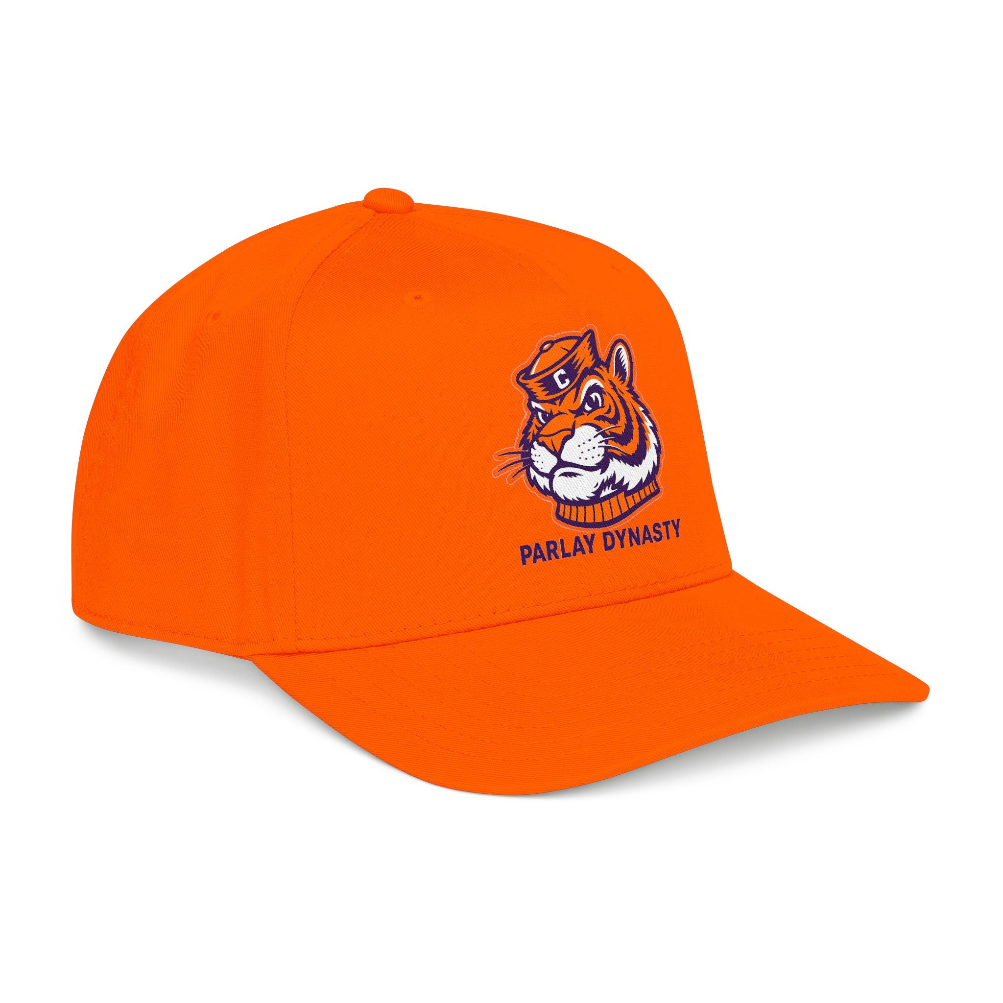 Tiger Head Cap — Parlay Dynasty Embroidered Baseball Hat