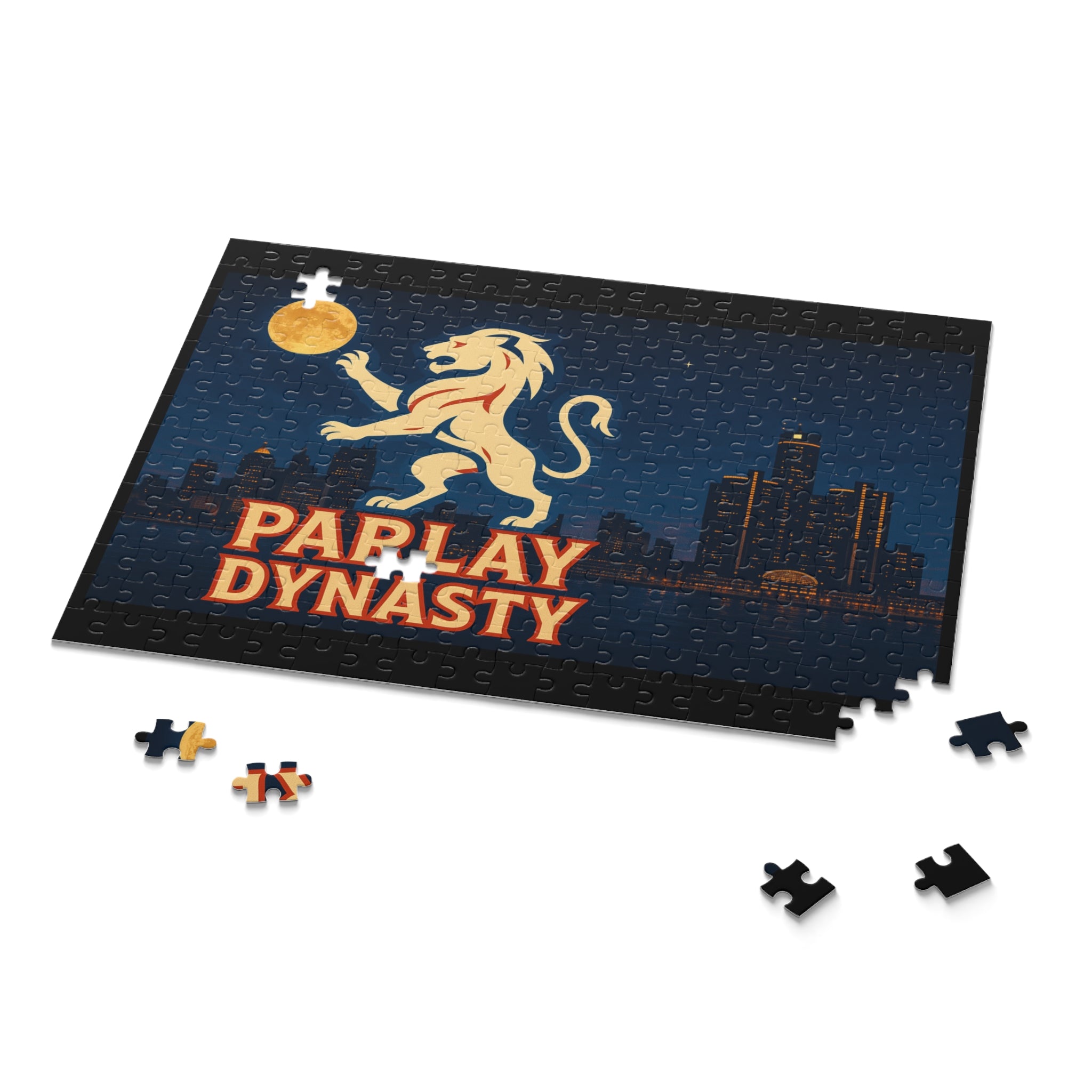 Parlay Dynasty Puzzle — City Lion 120/252/500-Piece Jigsaw