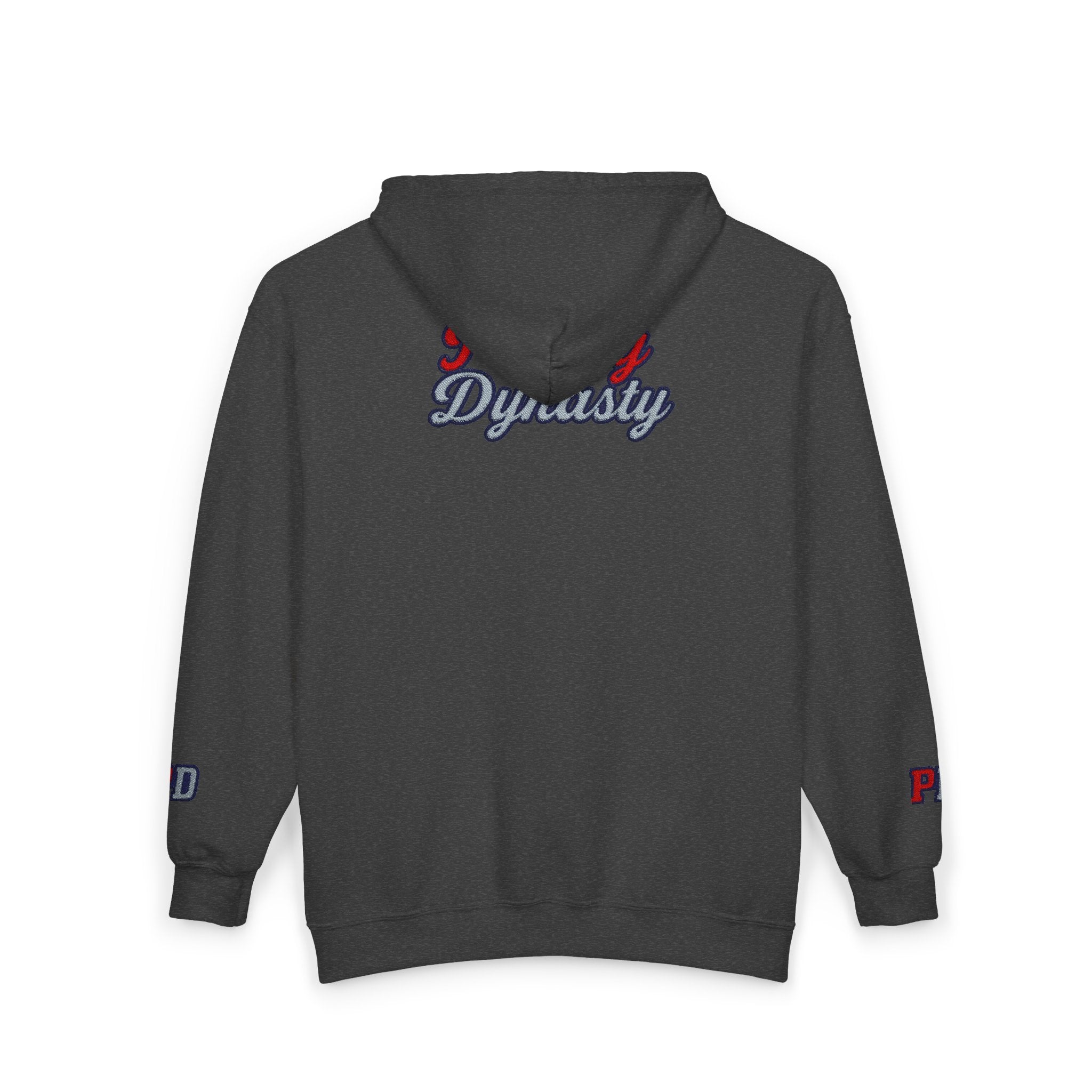 Zip Hoodie with Small Smiley Logo – Casual Everyday Full-Zip Sweatshirt