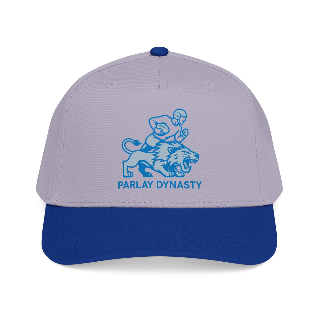 Parlay Dynasty Lion Football Logo Baseball Cap