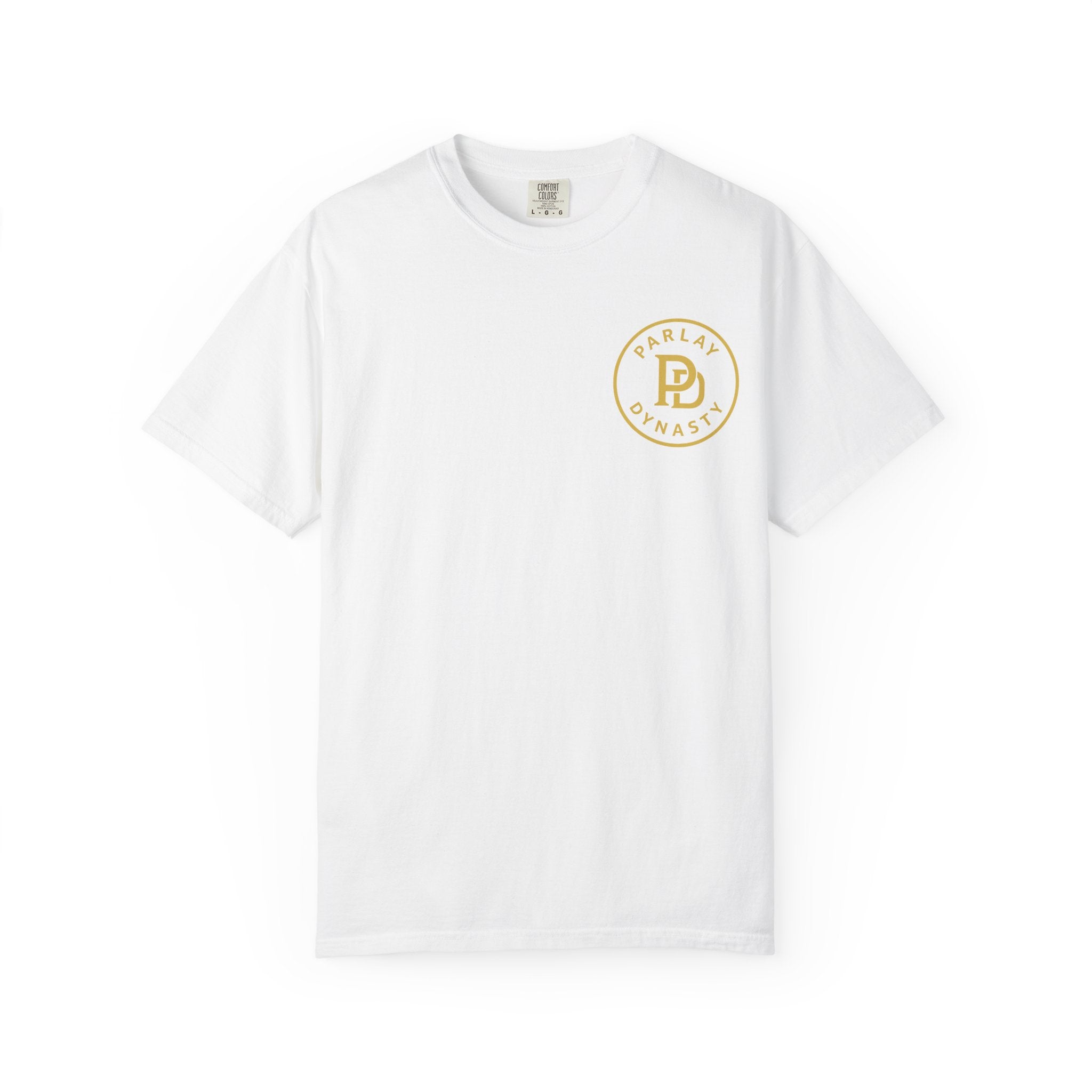 Parlay Dynasty Logo T‑Shirt — "Need More Free Play" Casino Sports Betting Tee