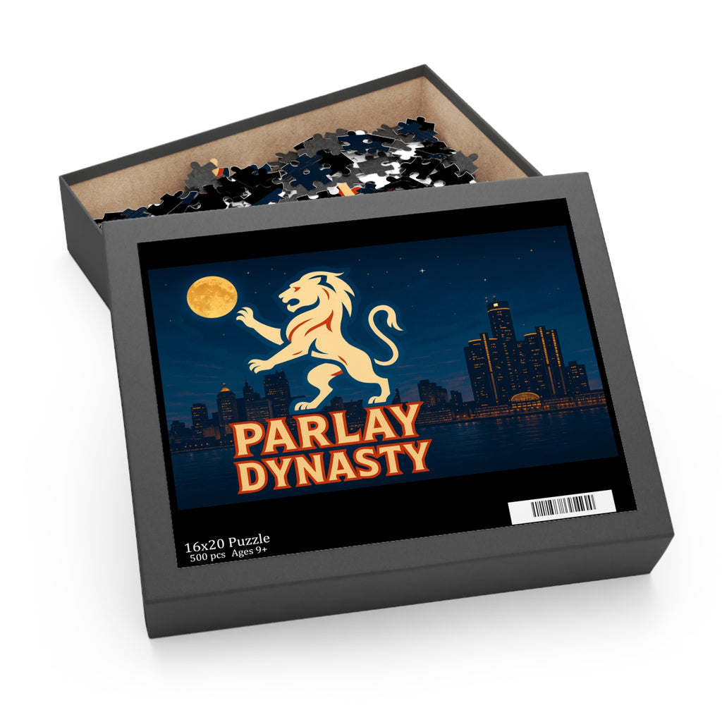 Parlay Dynasty Puzzle — City Lion 120/252/500-Piece Jigsaw