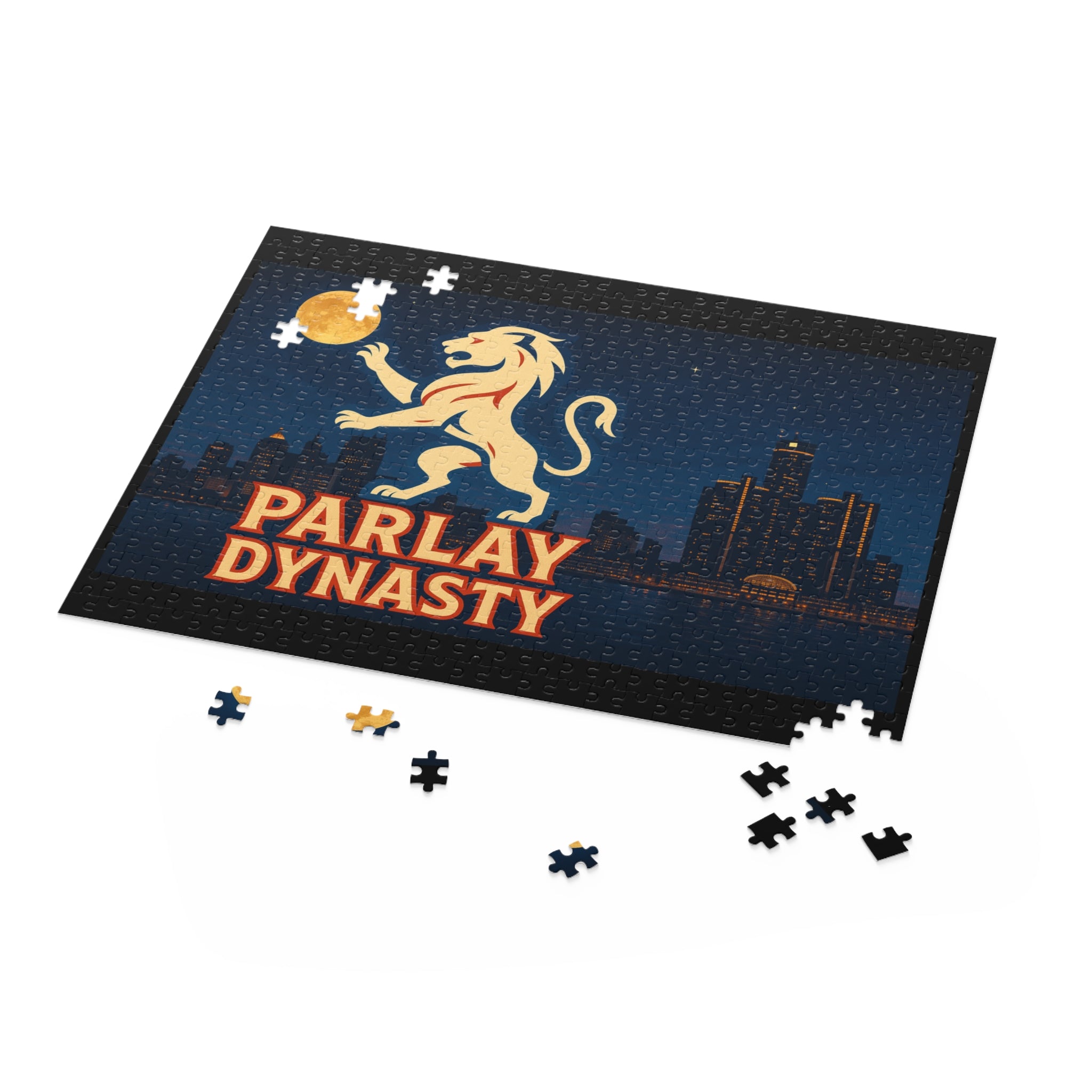 Parlay Dynasty Puzzle — City Lion 120/252/500-Piece Jigsaw