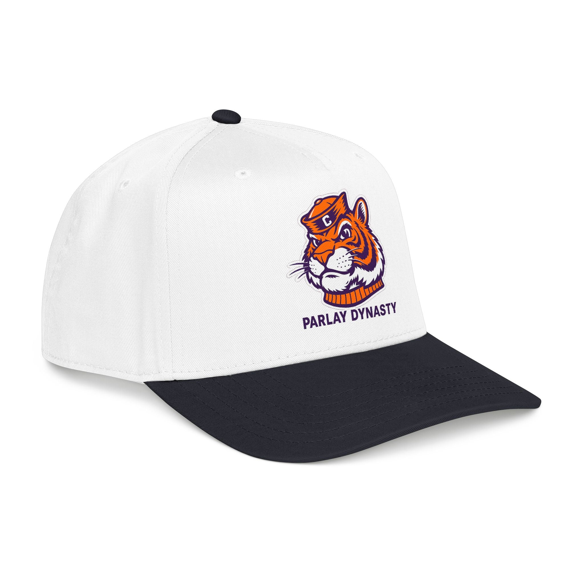 Tiger Head Cap — Parlay Dynasty Embroidered Baseball Hat