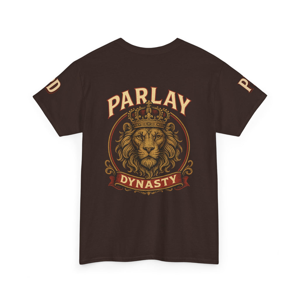 Parlay Dynasty Lion T‑Shirt — Sports Betting Fan Tee