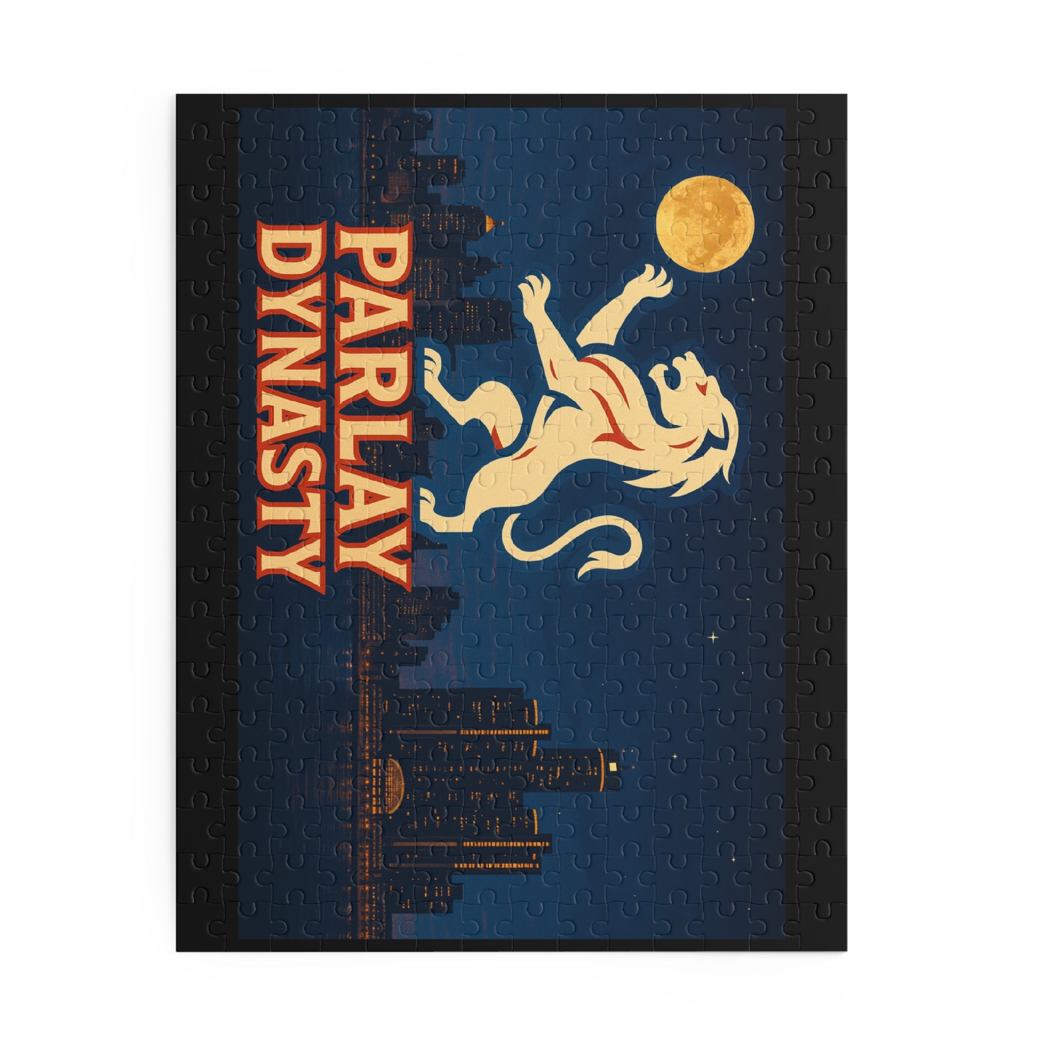 Parlay Dynasty Puzzle — City Lion 120/252/500-Piece Jigsaw