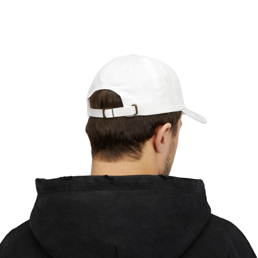 GVL x Parlay Dynasty Embroidered Dad Cap — White Classic Baseball Hat