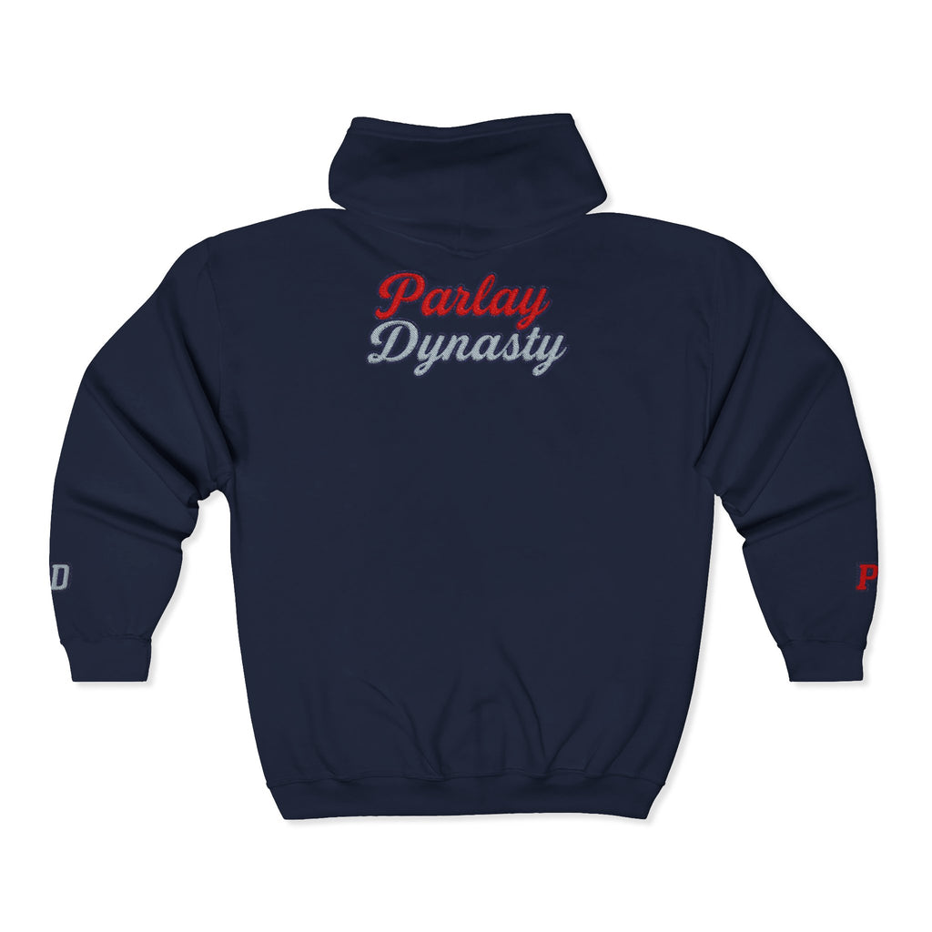 Zip Hoodie with Small Smiley Logo – Casual Everyday Full-Zip Sweatshirt