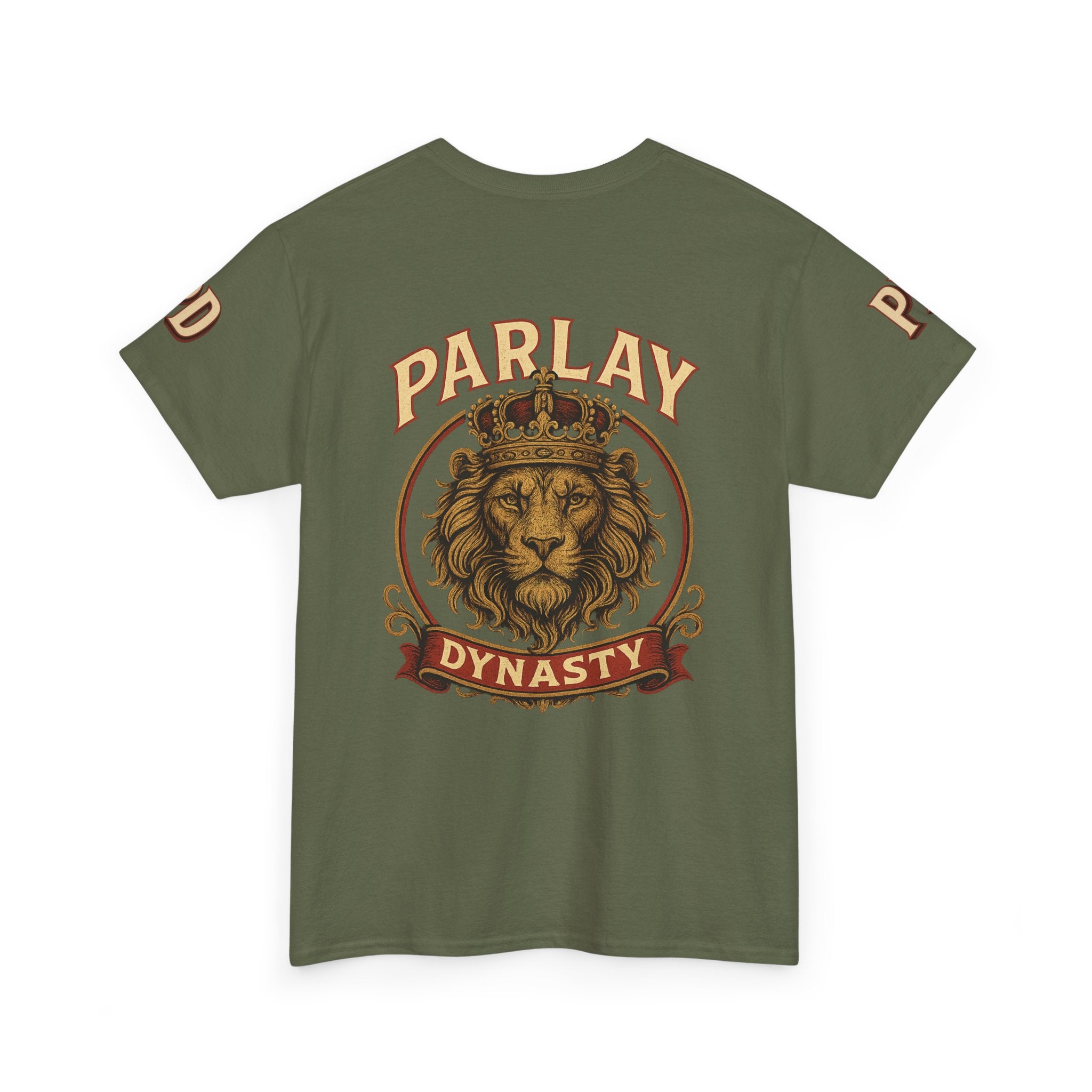 Parlay Dynasty Lion T‑Shirt — Sports Betting Fan Tee