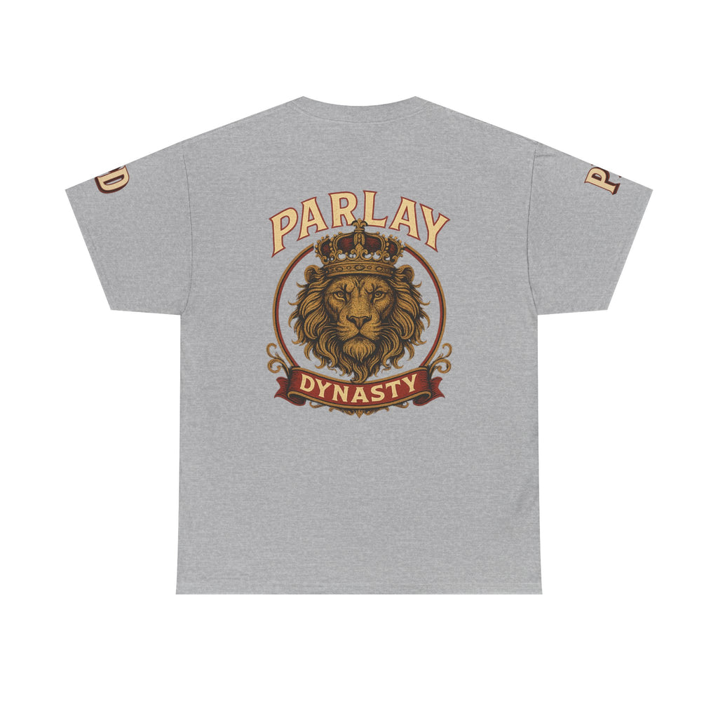 Parlay Dynasty Lion T‑Shirt — Sports Betting Fan Tee