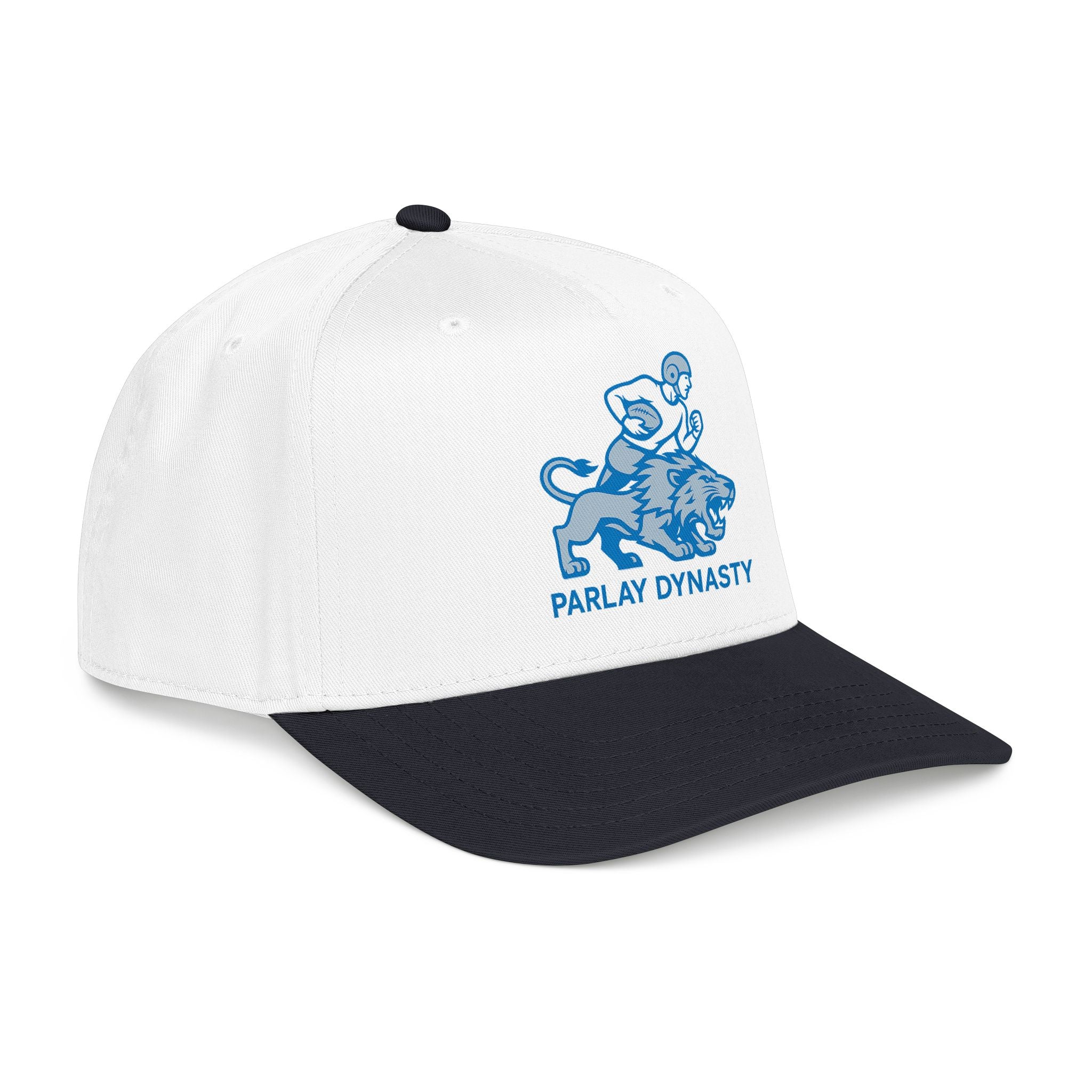 Parlay Dynasty Lion Football Logo Baseball Cap
