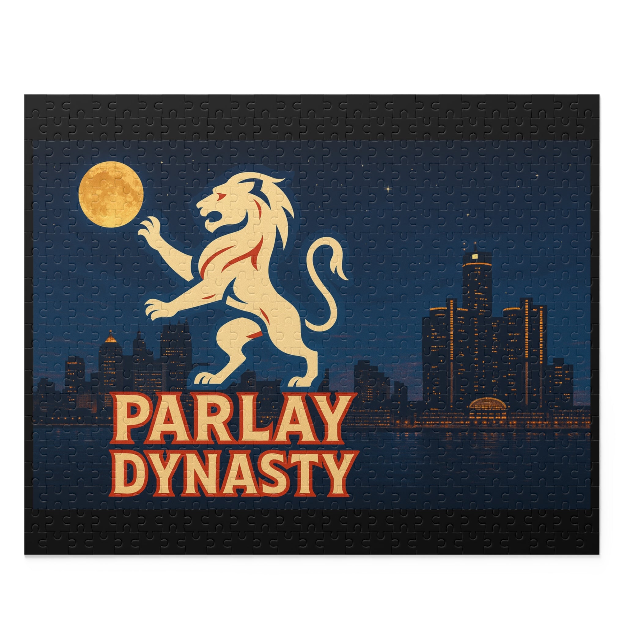 Parlay Dynasty Puzzle — City Lion 120/252/500-Piece Jigsaw
