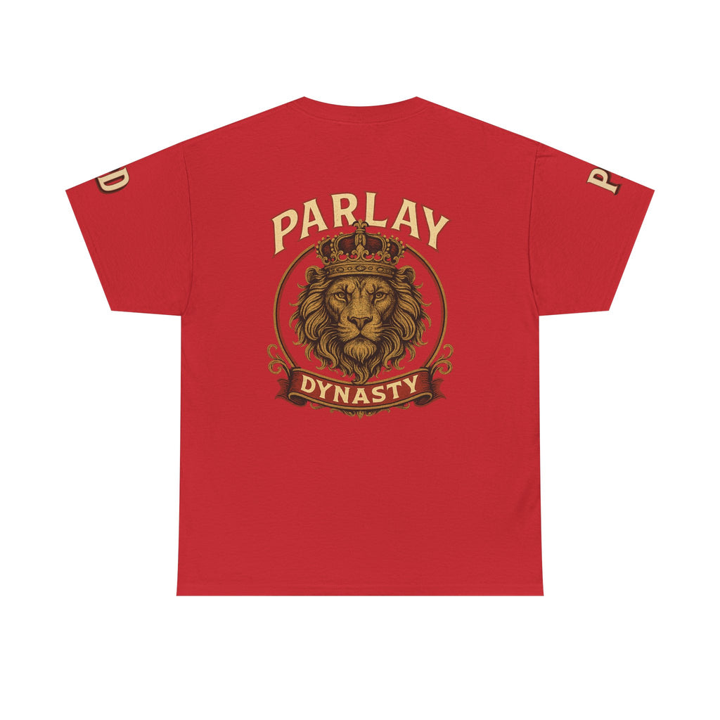 Parlay Dynasty Lion T‑Shirt — Sports Betting Fan Tee