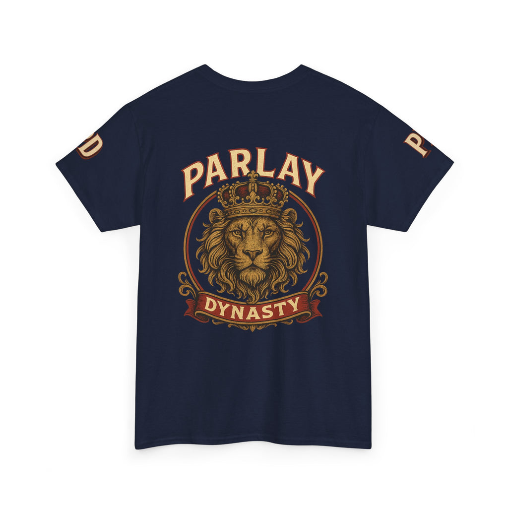 Parlay Dynasty Lion T‑Shirt — Sports Betting Fan Tee