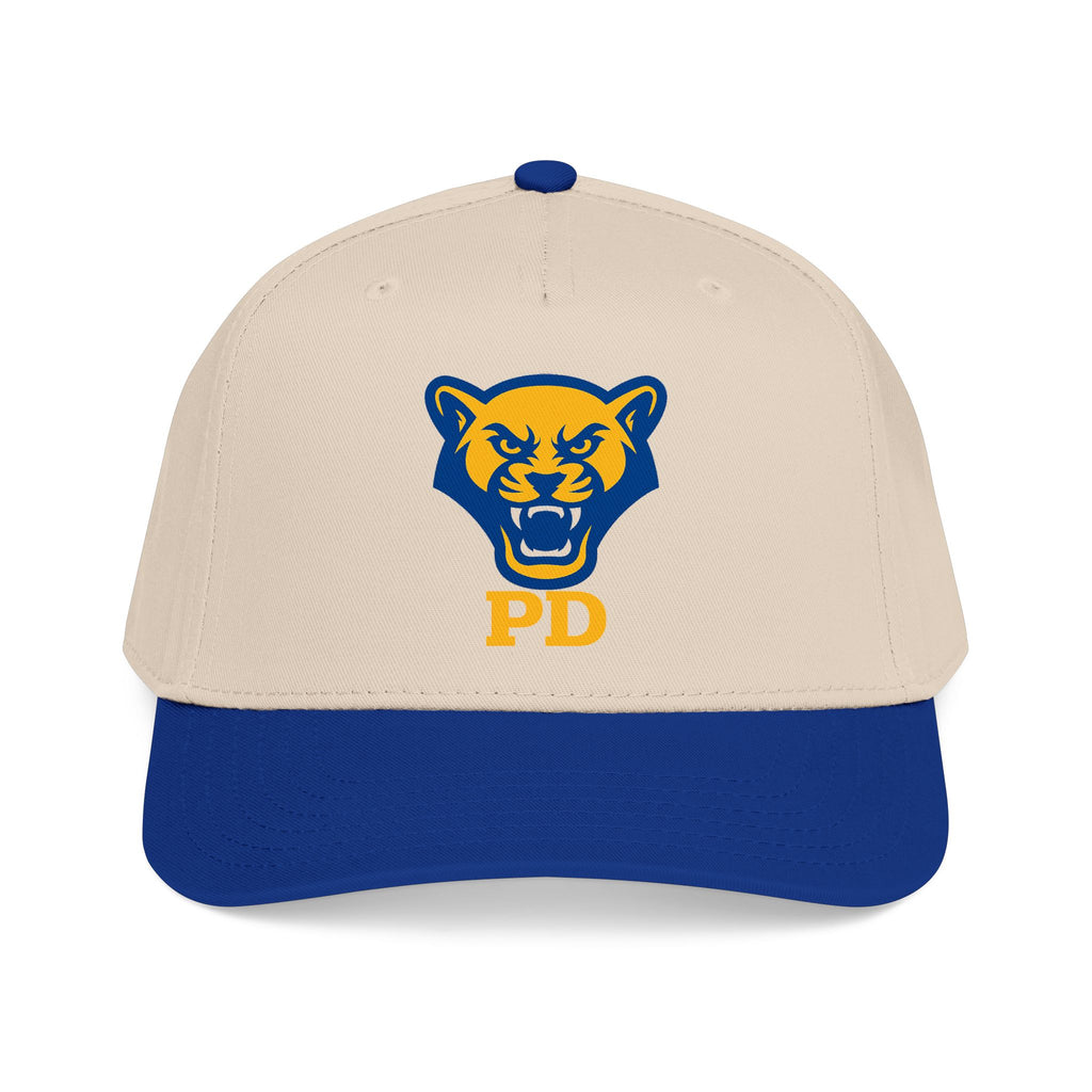 Panther Logo Baseball Cap — PD Team Spirit Mid-Profile Hat