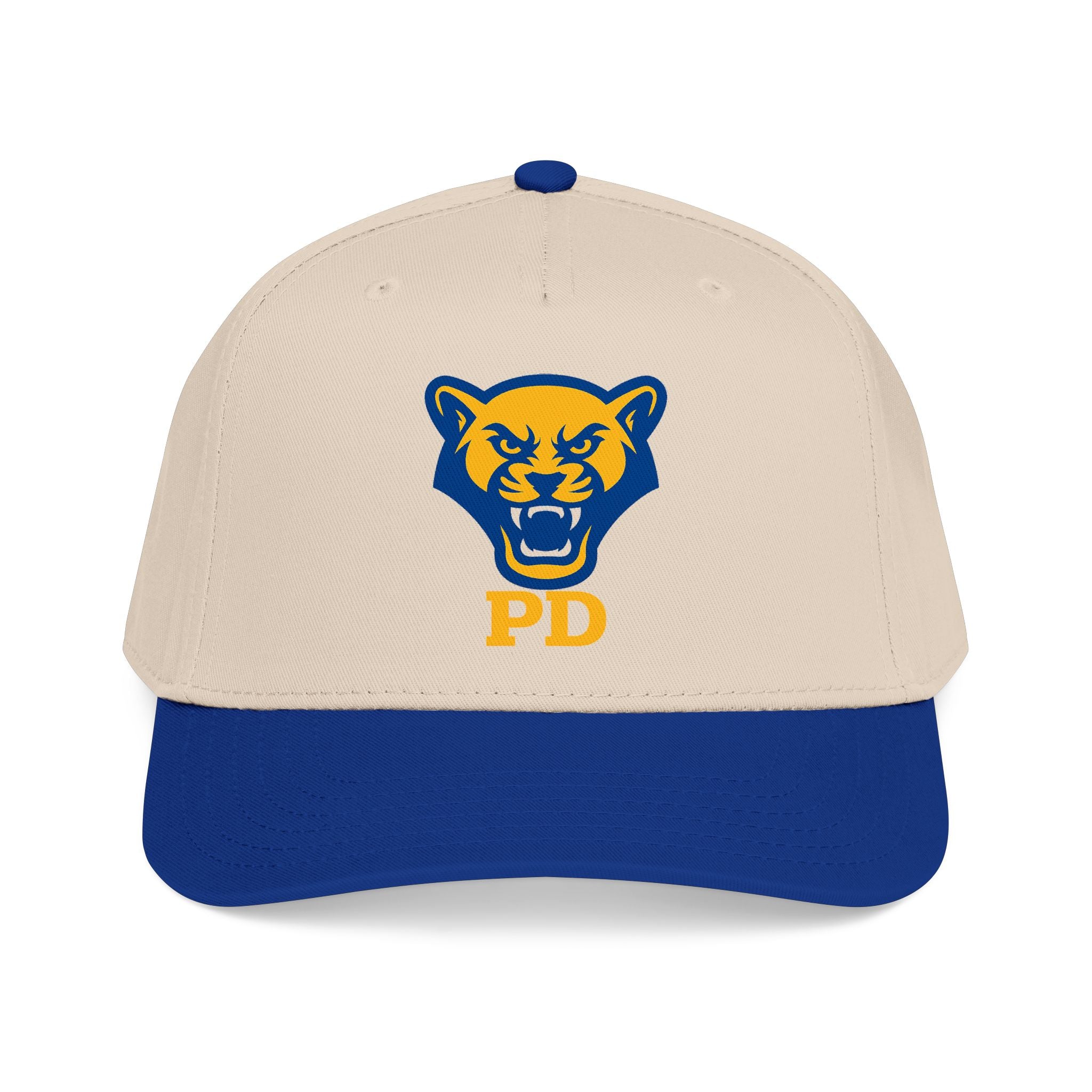 Panther Logo Baseball Cap — PD Team Spirit Mid-Profile Hat