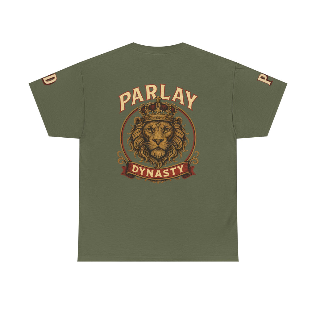 Parlay Dynasty Lion T‑Shirt — Sports Betting Fan Tee