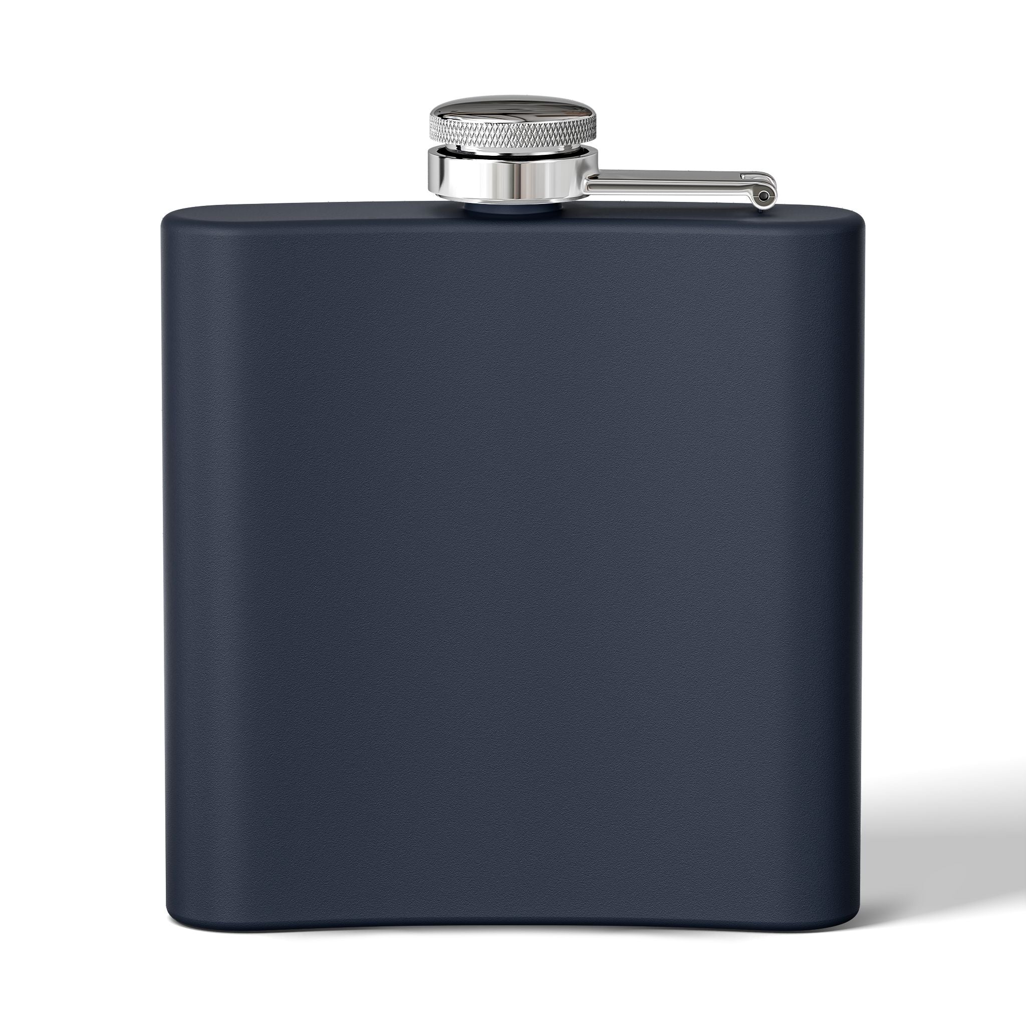 Parlay Dynasty 6oz Stainless Steel Flask — Lion Logo Pocket Flask for Sports Fans & Tailgates