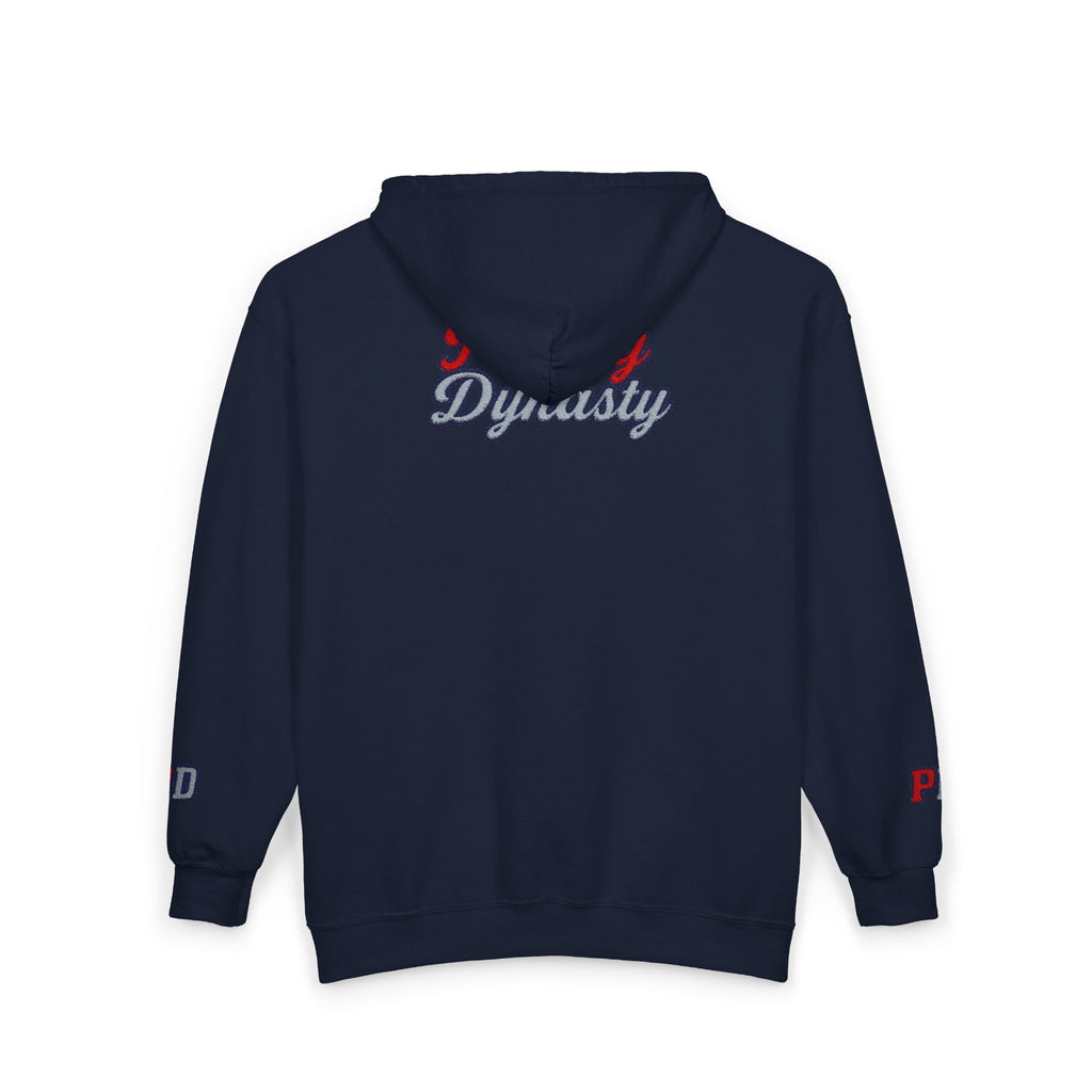 Zip Hoodie with Small Smiley Logo – Casual Everyday Full-Zip Sweatshirt