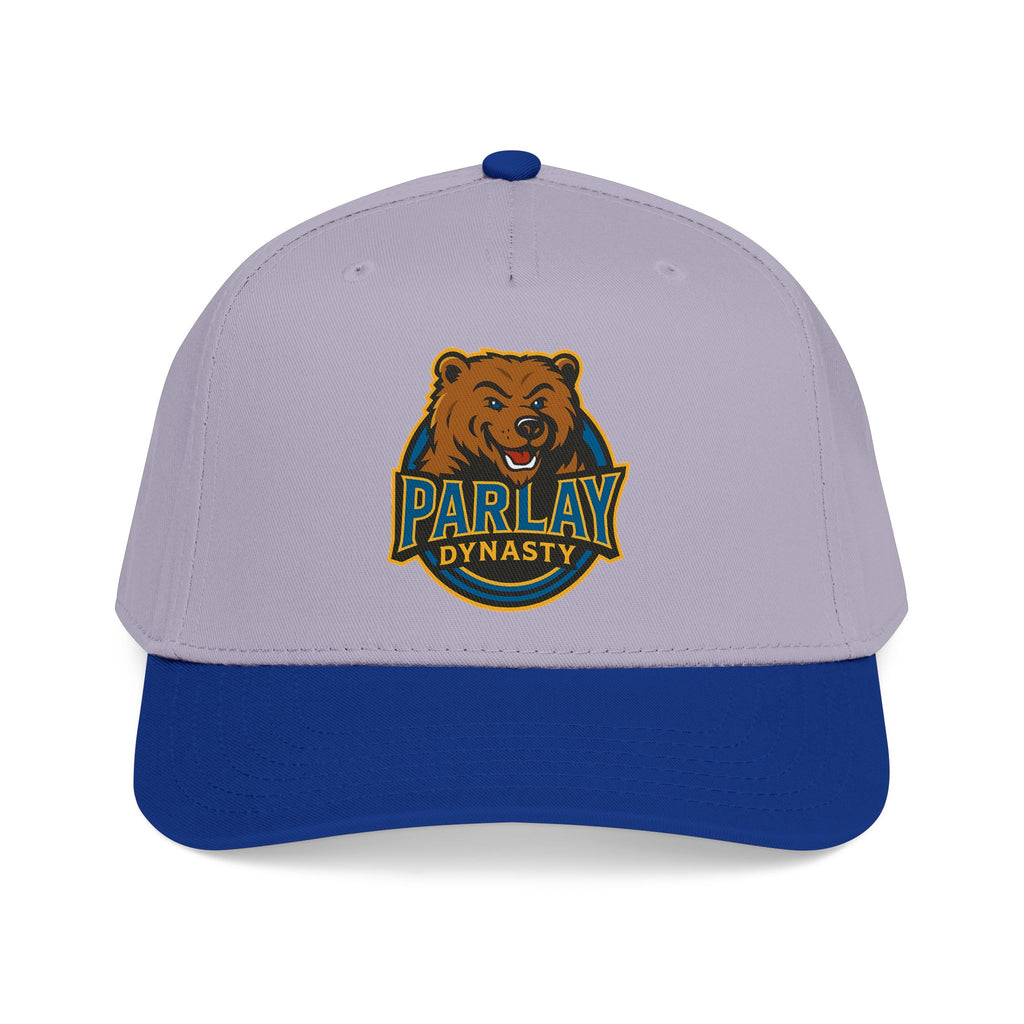 Parlay Dynasty Bear Mid-Profile Baseball Cap — Embroidered Sports Team Hat