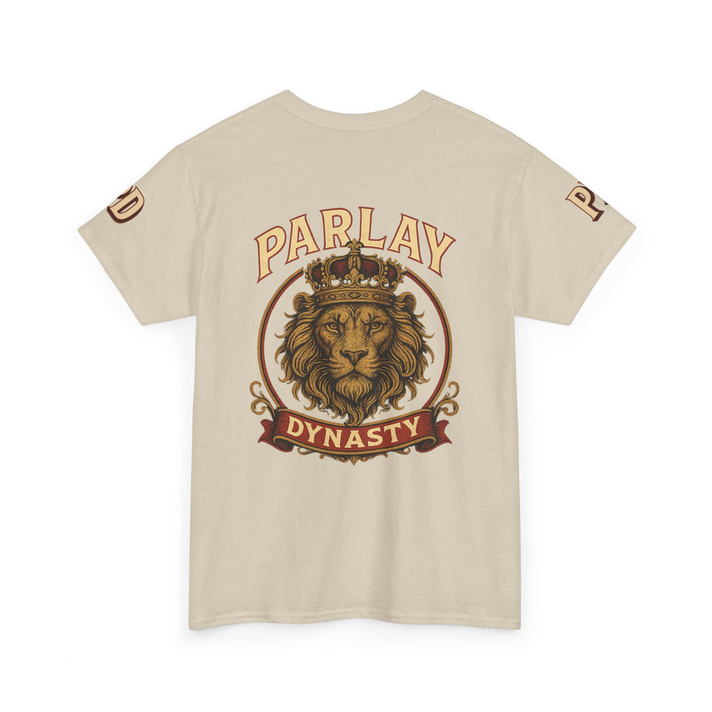 Parlay Dynasty Lion T‑Shirt — Sports Betting Fan Tee