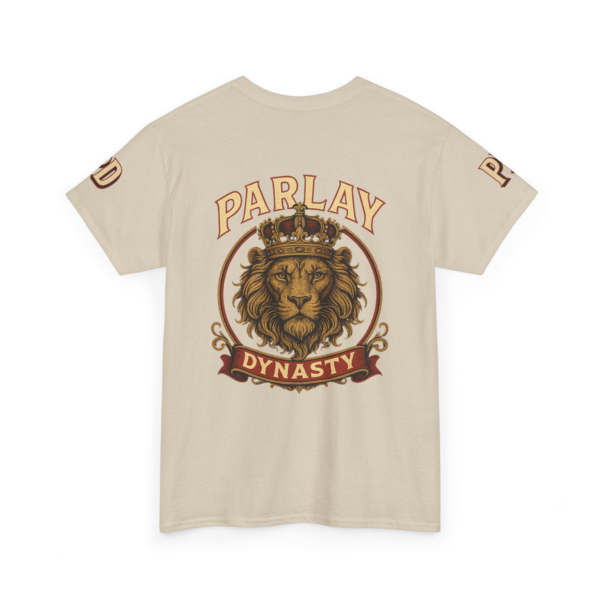 Parlay Dynasty Lion T‑Shirt — Sports Betting Fan Tee