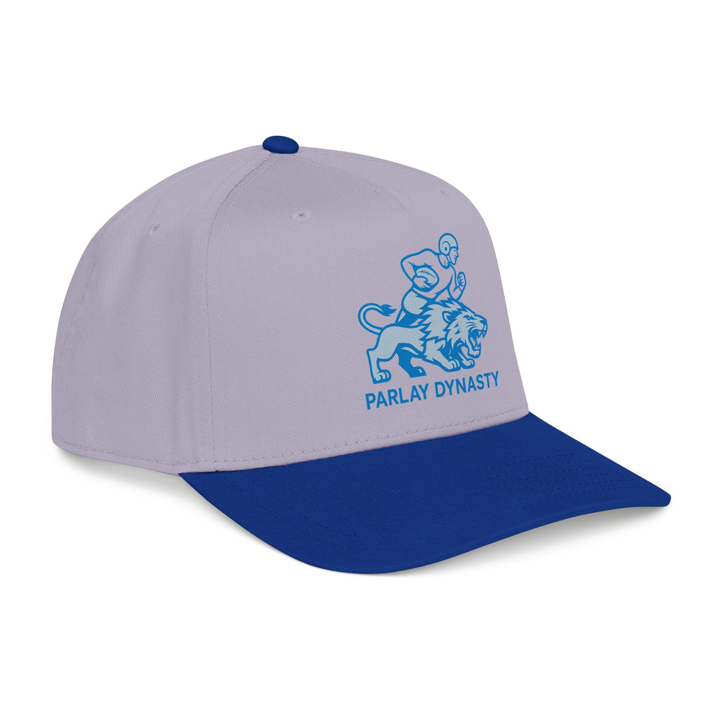Parlay Dynasty Lion Football Logo Baseball Cap