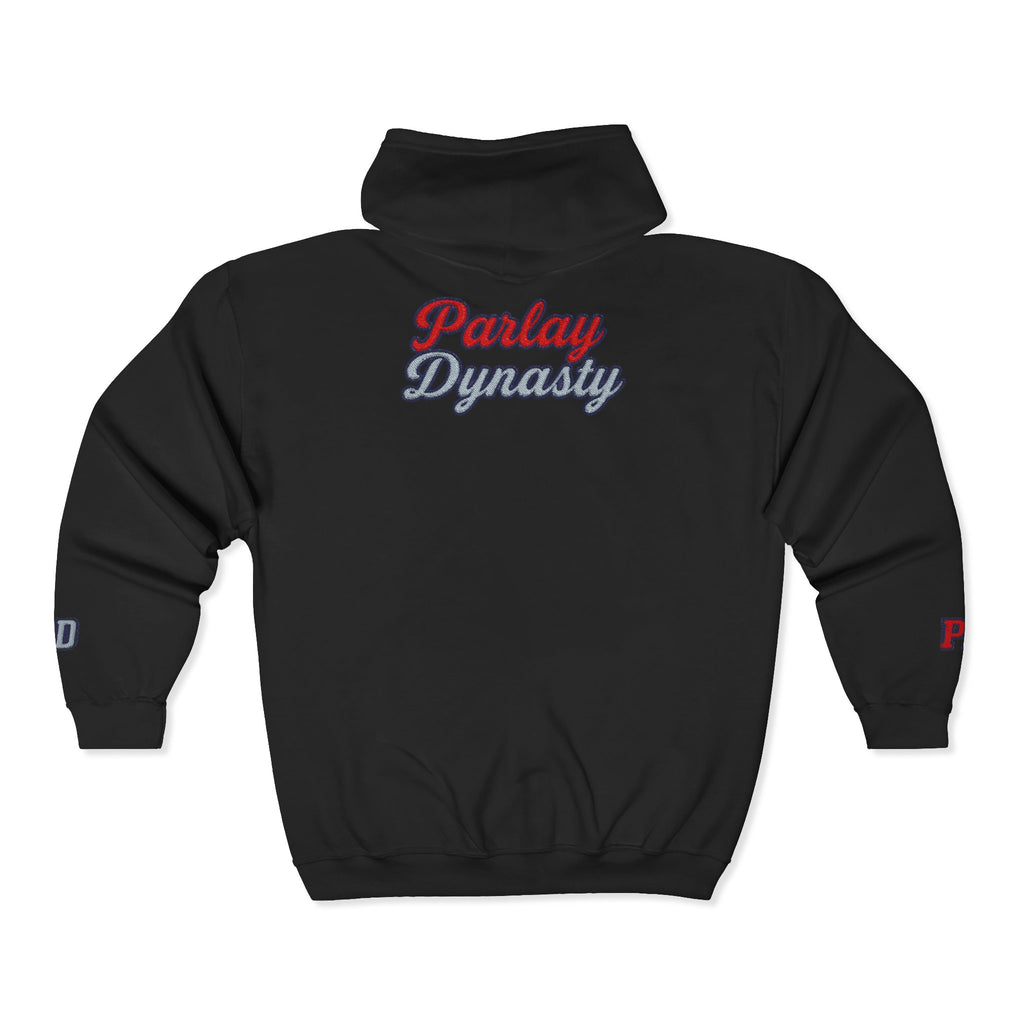 Zip Hoodie with Small Smiley Logo – Casual Everyday Full-Zip Sweatshirt