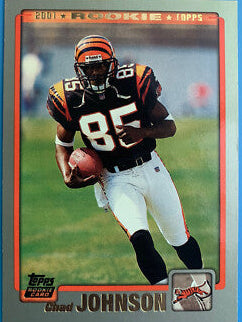 2001 Topps Chad Johnson #340 Rookie Card – Cincinnati Bengals
