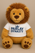 Sir Pounce-a-Lot — The Parlay Dynasty Plush Lion (XL Edition)